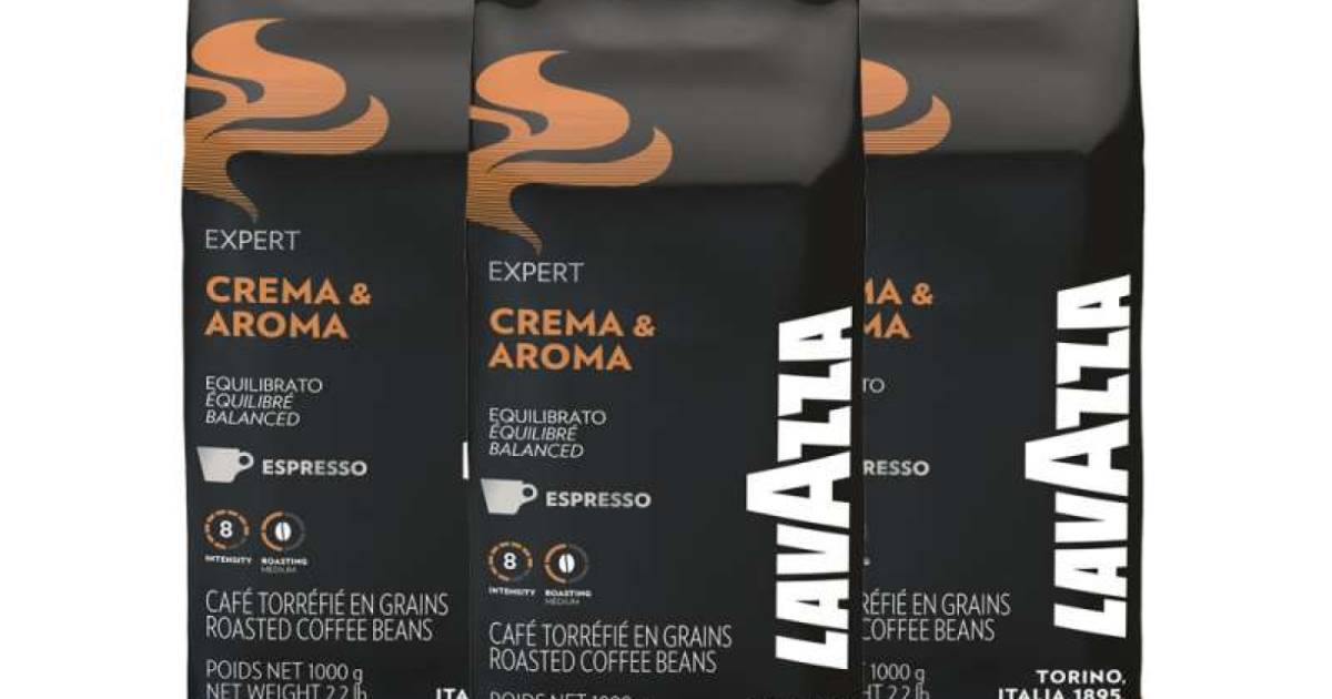 3 Crema Aroma Lavazza - Café Grain